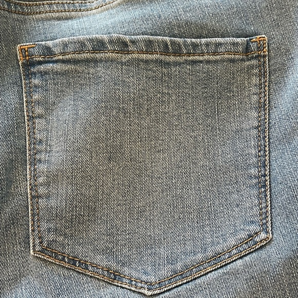 Women’s Code Bleu Jeans Size 14 High Rise Frayed Skinny Ankles - Picture 6 of 9